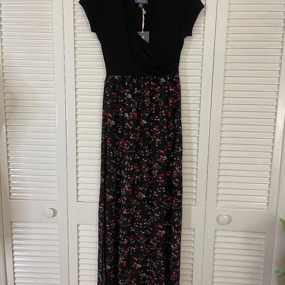 Maxi Dress, floral, size small, ModCloth.